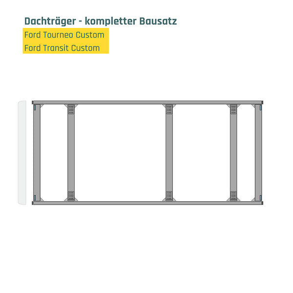 Dachträger Ford Tourneo Custom | Transit Custom