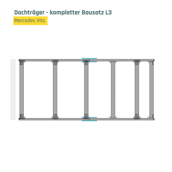 Dachträger Mercedes Benz Vito