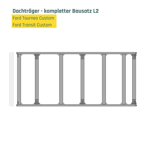 Dachträger Ford Tourneo Custom | Transit Custom