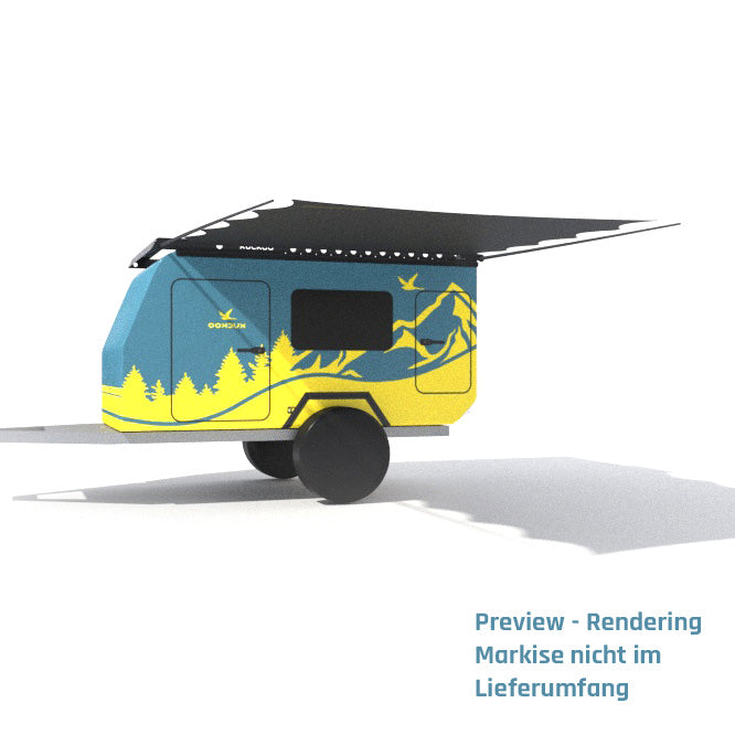 kuckoo camper Adapter Set mit Spoiler für Kuckoo Camper – Camper & Go