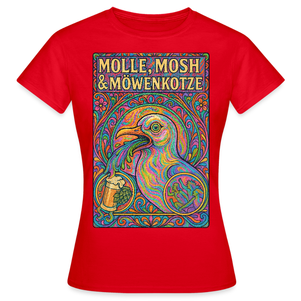 Möwenkotze Girl Mucha LSD - Wacken Edition 2025 - Rot