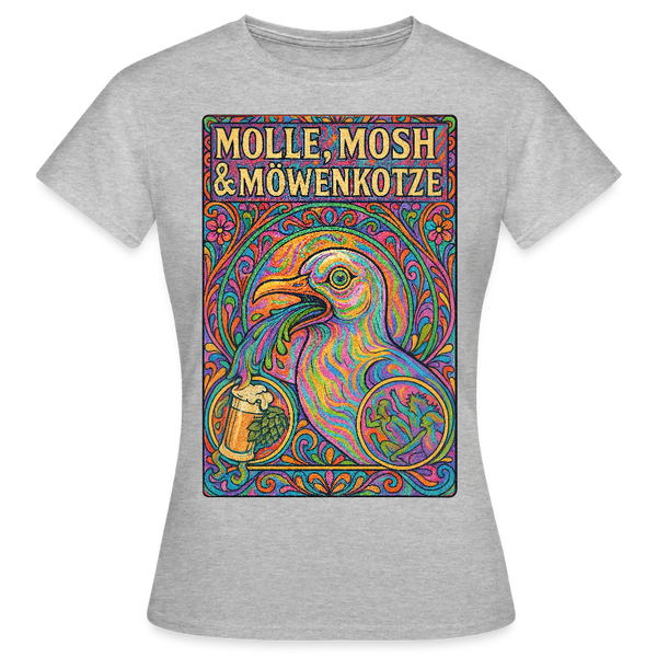 Möwenkotze Girl Mucha LSD - Wacken Edition 2025 - Grau meliert
