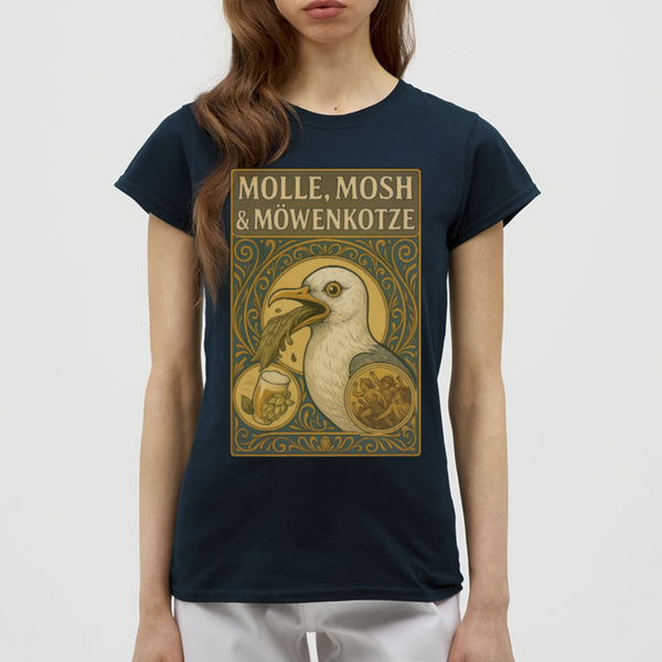 Möwenkotze Girl Mucha / Wacken-Edition 2025 - Navy