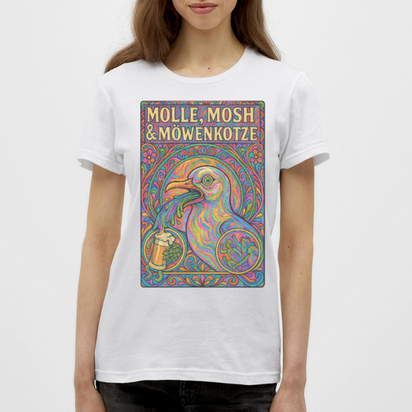 Möwenkotze Girl Mucha LSD - Wacken Edition 2025 - Weiß