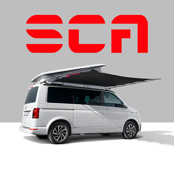 Camper & Go Markise - Flex Line für SCA - inkl. Einbau