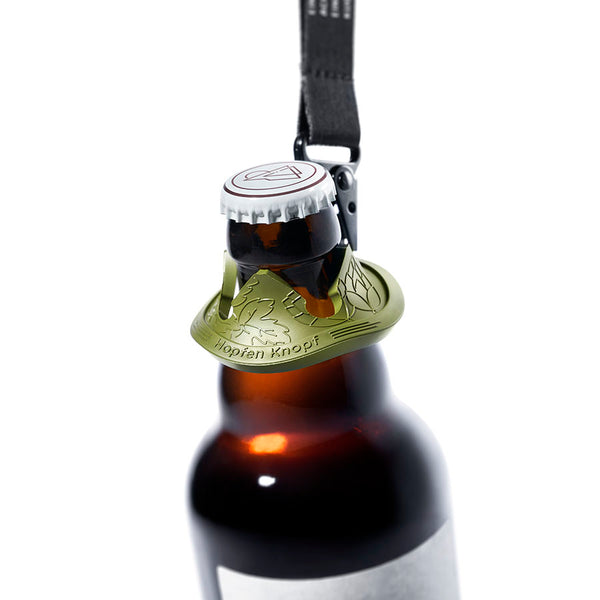 Hopfen Knopf - mit Bierspruchband