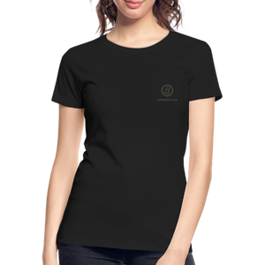 T-Shirt "Captain Useless" - Premiumqualität Woman - Schwarz