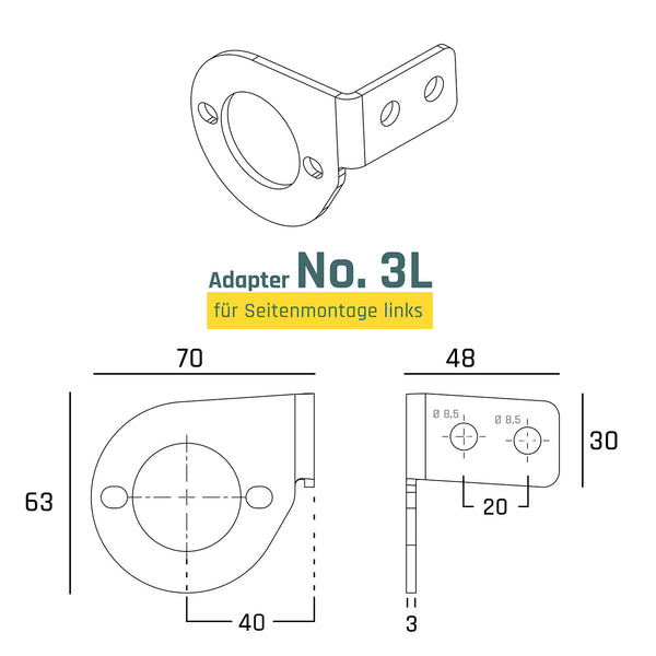 Adapter No. 3 L