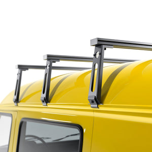 Dachträgerfüße für Fahrzeug mit Regenrinne, passend für viele Aluminiumprofile