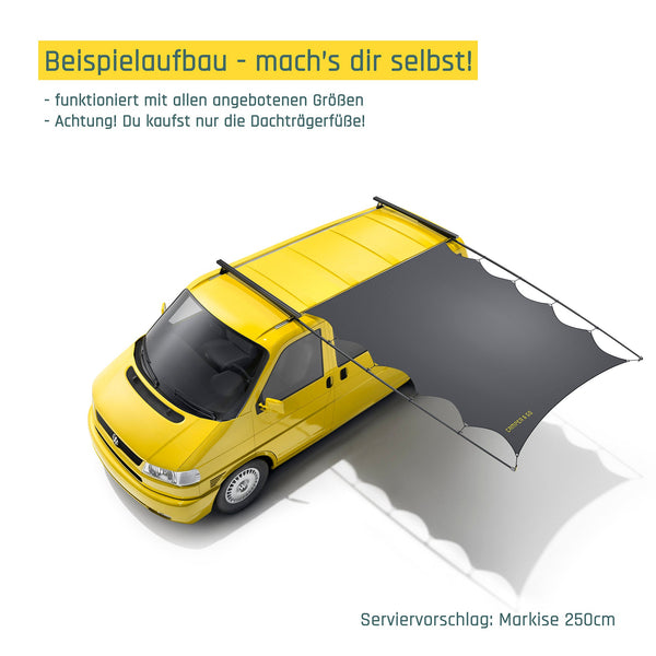 vw t4 multivan markise Dachträgerfuß VW T4